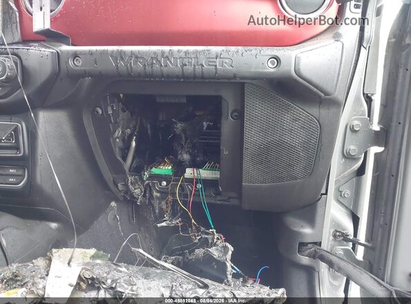 1C4HJXFNXKW547420 2019 JEEP WRANGLER UNLIMITED Gray 360 interior view