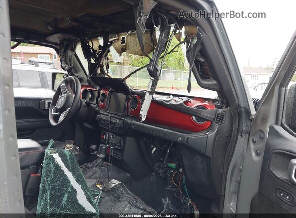1C4HJXFNXKW547420 2019 JEEP WRANGLER UNLIMITED Gray Rear interior view