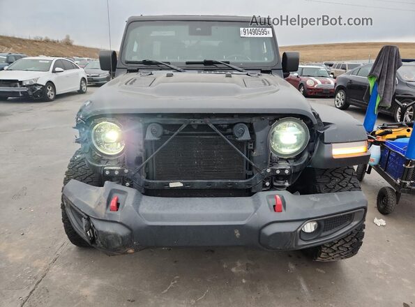 1C4HJXFNXLW176695 2020 JEEP WRANGLER Black Вид спереду