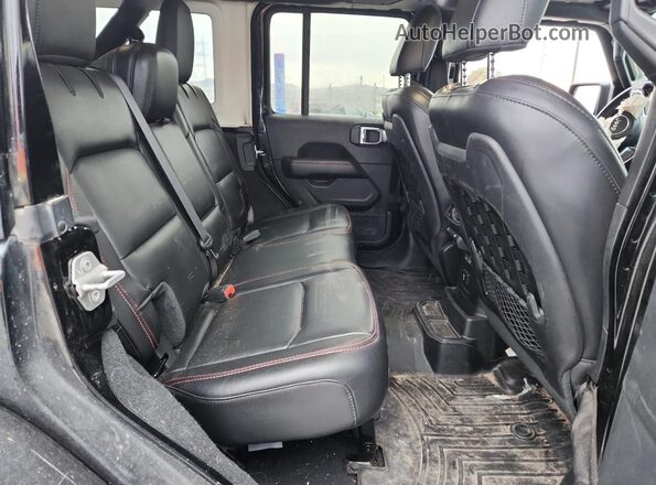 1C4HJXFNXLW176695 2020 JEEP WRANGLER Black Вид задньої частини салону