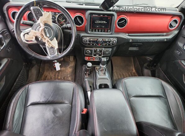 1C4HJXFNXLW176695 2020 JEEP WRANGLER Black Вид панелі приладів