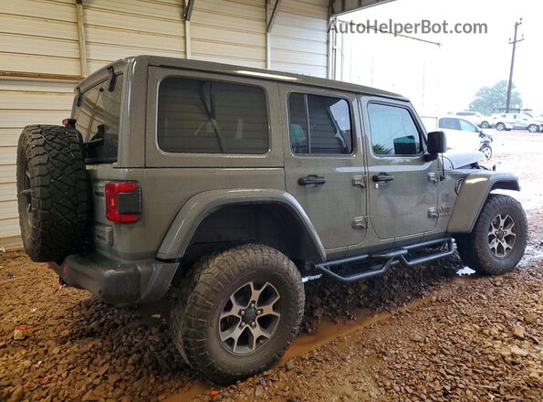 1C4HJXFNXLW335893 2020 JEEP WRANGLER Серый Задняя правая четверть
