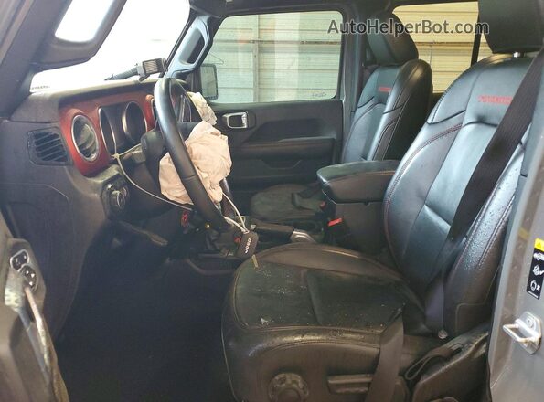 1C4HJXFNXLW335893 2020 JEEP WRANGLER Серый Вид салона спереди