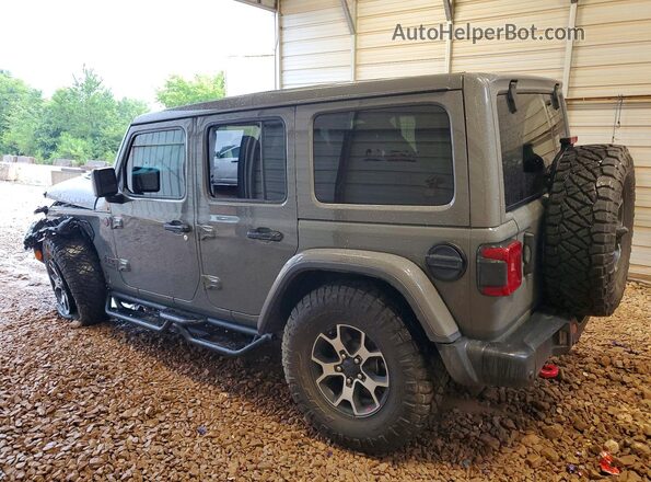 1C4HJXFNXLW335893 2020 JEEP WRANGLER Серый Задняя левая четверть