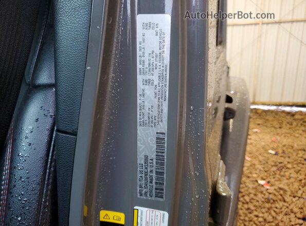 1C4HJXFNXLW335893 2020 JEEP WRANGLER Серый Вид наклейки с VIN-кодом