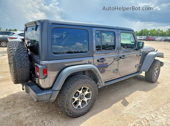 1C4HJXFNXMW513982 2021 JEEP WRANGLER Gray Trasero derecho