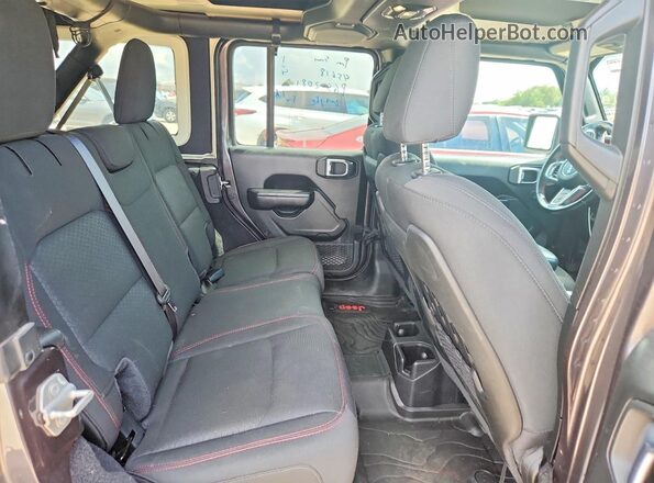 1C4HJXFNXMW513982 2021 JEEP WRANGLER Gray Vista de los asientos traseros