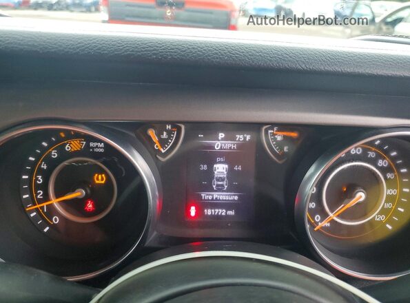 1C4HJXKN3PW611892 2023 JEEP WRANGLER Yellow Widok zestawu wskaźników