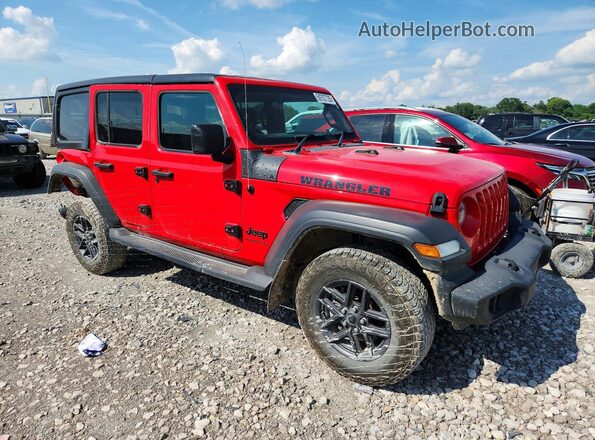 1C4HJXKN7PW564771 2023 JEEP WRANGLER Red Առջևի աջ