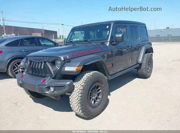 1C4JJXFG2MW821635 2021 JEEP WRANGLER UNLIMITED Серый Передняя левая четверть