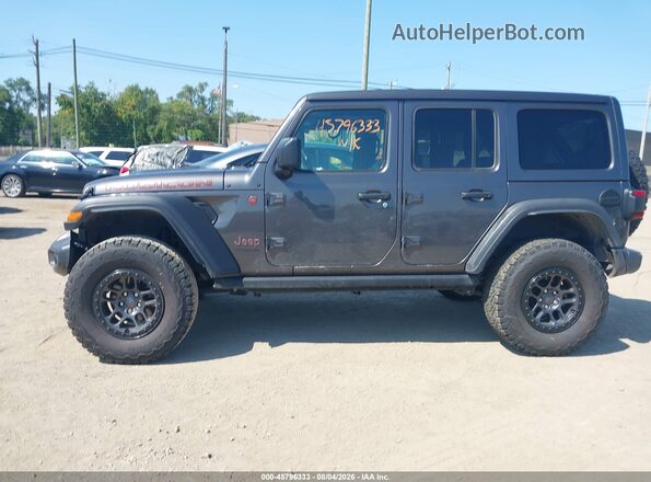 1C4JJXFG2MW821635 2021 JEEP WRANGLER UNLIMITED Серый Панорамный вид салона 360°