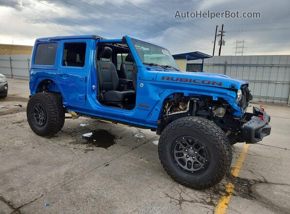 1C4JJXFGXPW630002 2023 JEEP WRANGLER Blue Przód prawy