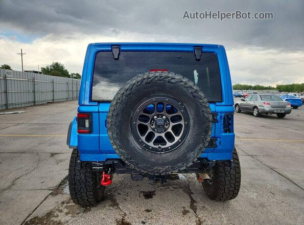 1C4JJXFGXPW630002 2023 JEEP WRANGLER Blue Widok z tyłu