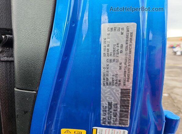 1C4JJXFGXPW630002 2023 JEEP WRANGLER Blue Widok wnętrza 360 stopni