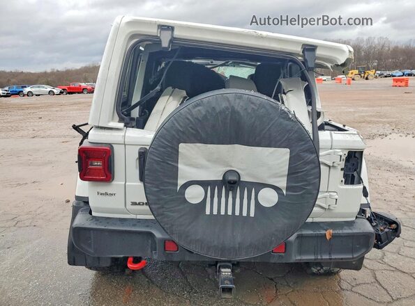 1C4JJXFM0PW589854 2023 JEEP WRANGLER White უკანა ხედი
