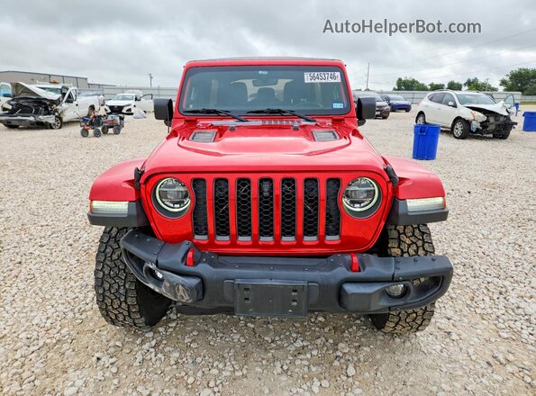 1C4JJXFM2MW571674 2021 JEEP WRANGLER Red Front view