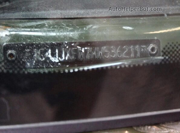 1C4JJXFM7MW536211 2021 JEEP WRANGLER Зеленый Вид задней части салона