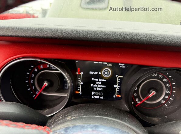 1C4JJXFM7MW536211 2021 JEEP WRANGLER Зеленый Вид щитка приборов
