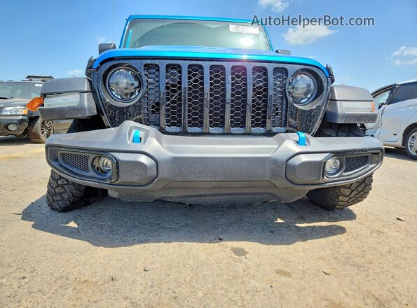 1C4JJXN6XPW652428 2023 JEEP WRANGLER Blue წინა ხედი