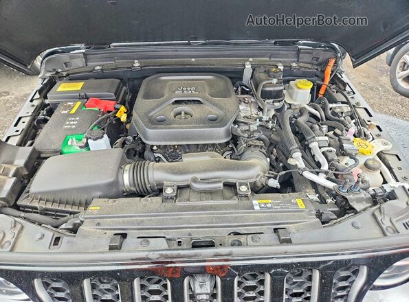 1C4JJXP62NW187461 2022 JEEP WRANGLER Черный Вид задней части салона