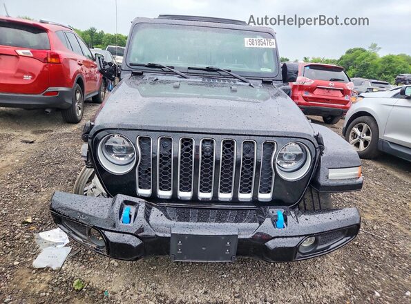 1C4JJXP62NW187461 2022 JEEP WRANGLER Черный Вид спереди
