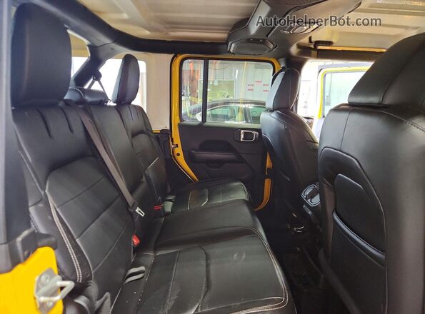 1C4JJXP64MW800100 2021 JEEP WRANGLER Yellow უკანა სალონის ხედი