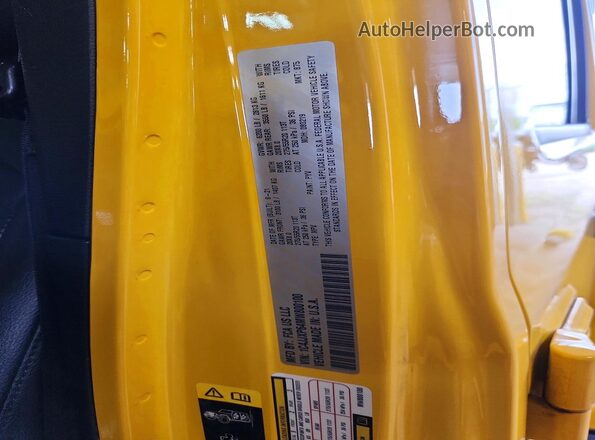 1C4JJXP64MW800100 2021 JEEP WRANGLER Yellow სალონის 360-გრადუსიანი ხედი