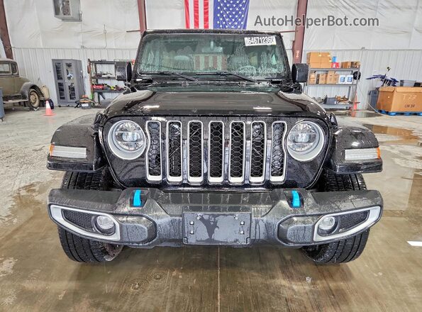 1C4JJXP65NW153286 2022 JEEP WRANGLER Черный Вид спереди