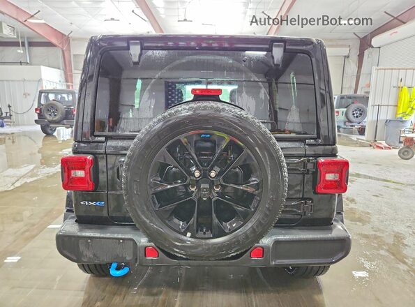 1C4JJXP65NW153286 2022 JEEP WRANGLER Черный Вид сзади