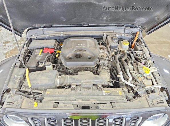 1C4JJXP65NW153286 2022 JEEP WRANGLER Черный Вид задней части салона