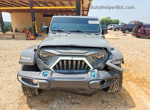1C4JJXP66PW553344 2023 JEEP WRANGLER Gray Вид спереду
