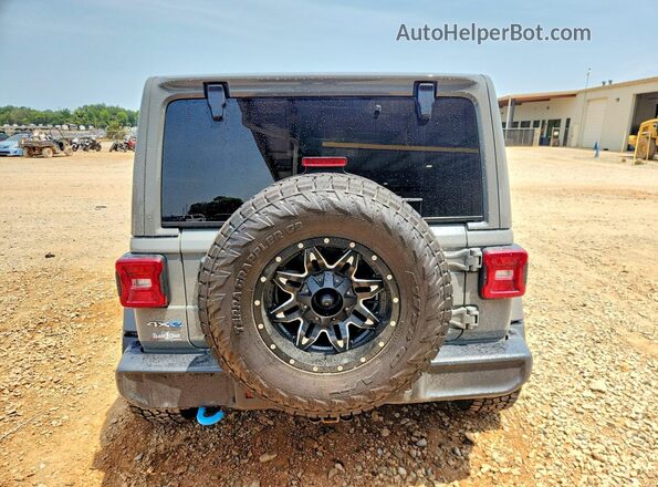 1C4JJXP66PW553344 2023 JEEP WRANGLER Gray Вид ззаду