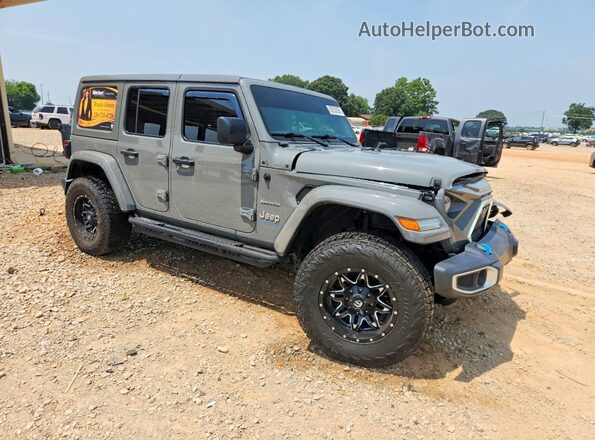 1C4JJXP66PW553344 2023 JEEP WRANGLER Gray Передня права чверть