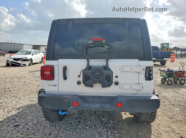 1C4JJXP66PW642489 2023 JEEP WRANGLER White Rear view