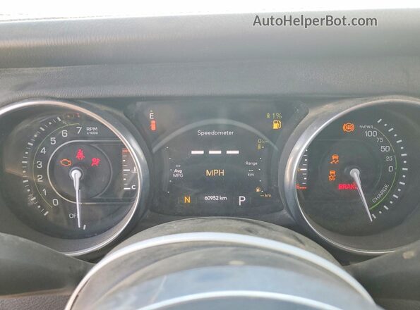 1C4JJXP66PW642489 2023 JEEP WRANGLER White Instrument cluster view
