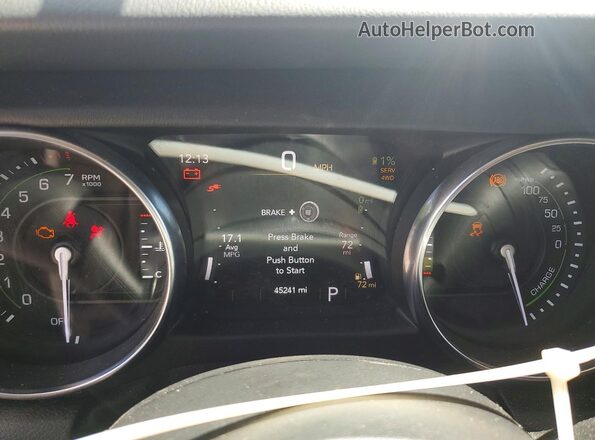 1C4JJXP67NW214430 2022 JEEP WRANGLER Белый Вид щитка приборов