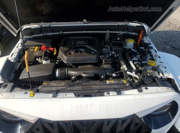 1C4JJXP67NW214430 2022 JEEP WRANGLER Белый Вид подкапотного пространства