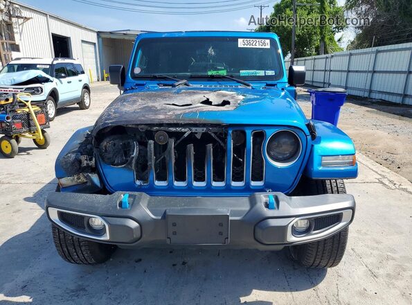 1C4JJXP67PW516366 2023 JEEP WRANGLER Blue Widok z przodu