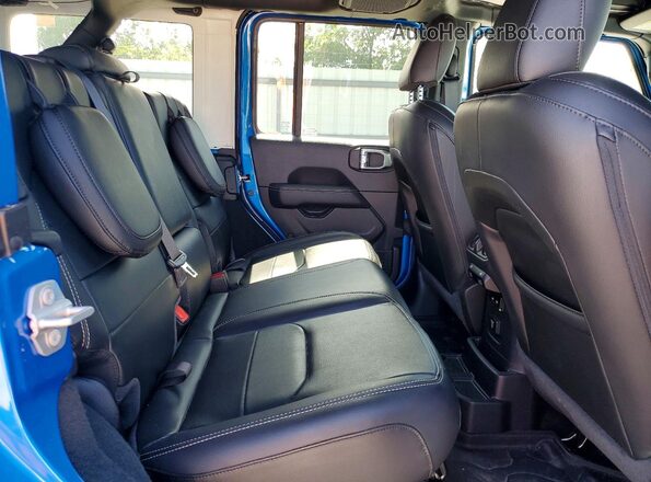1C4JJXP67PW516366 2023 JEEP WRANGLER Blue Widok tylnych siedzeń