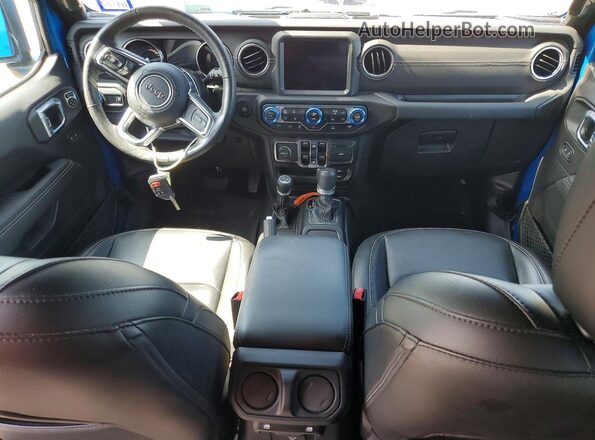 1C4JJXP67PW516366 2023 JEEP WRANGLER Blue Widok deski rozdzielczej