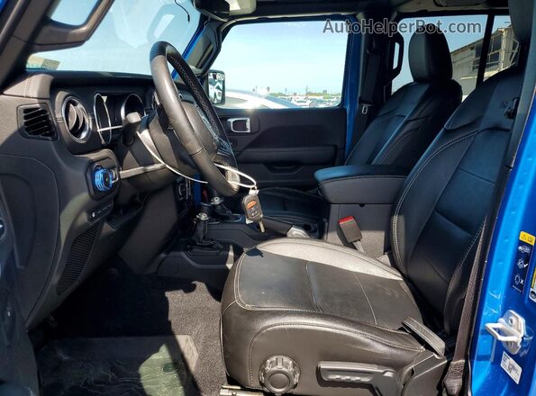 1C4JJXP67PW516366 2023 JEEP WRANGLER Blue Widok wnętrza z przodu