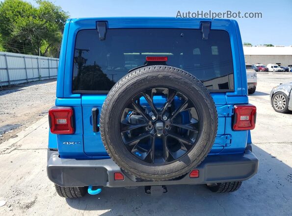1C4JJXP67PW516366 2023 JEEP WRANGLER Blue Widok z tyłu