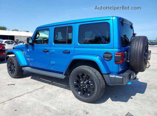 1C4JJXP67PW516366 2023 JEEP WRANGLER Blue Tył lewy