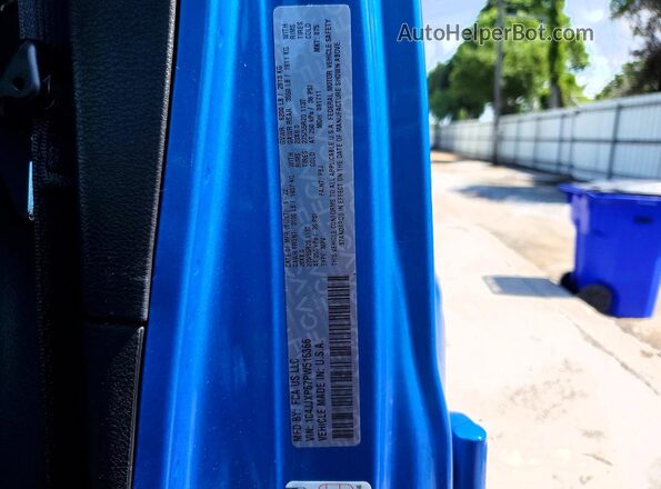 1C4JJXP67PW516366 2023 JEEP WRANGLER Blue Widok komory silnika