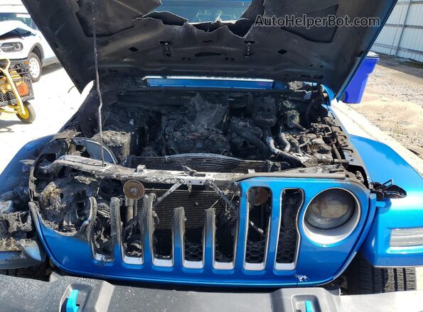 1C4JJXP67PW516366 2023 JEEP WRANGLER Blue Widok wnętrza z tyłu