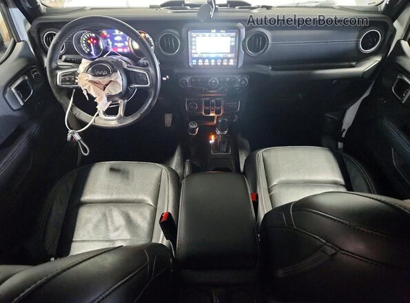 1C4JJXP67PW528968 2023 JEEP WRANGLER White Вид панелі приладів