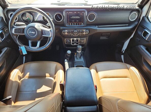 1C4JJXP68PW557170 2023 JEEP WRANGLER White Вид панелі приладів