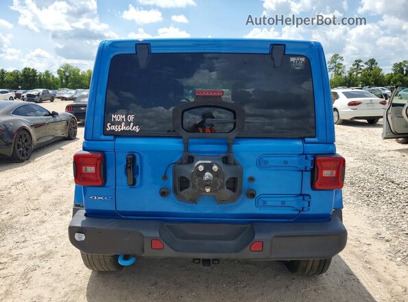 1C4JJXP6XPW513199 2023 JEEP WRANGLER Blue Rear view