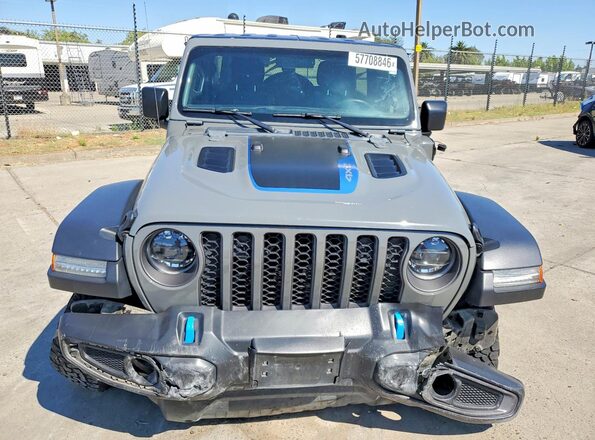 1C4JJXR65PW703554 2023 JEEP WRANGLER Серый Вид спереди