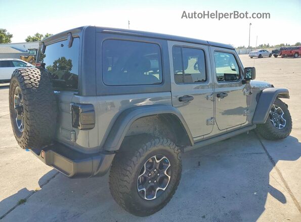 1C4JJXR65PW703554 2023 JEEP WRANGLER Серый Задняя правая четверть
